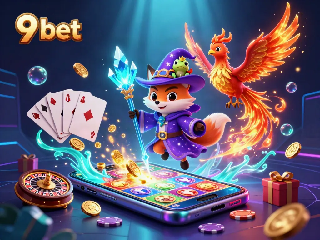 Experience thrilling wins with 9 bet in a vibrant 3D casino world filled with games and excitement.