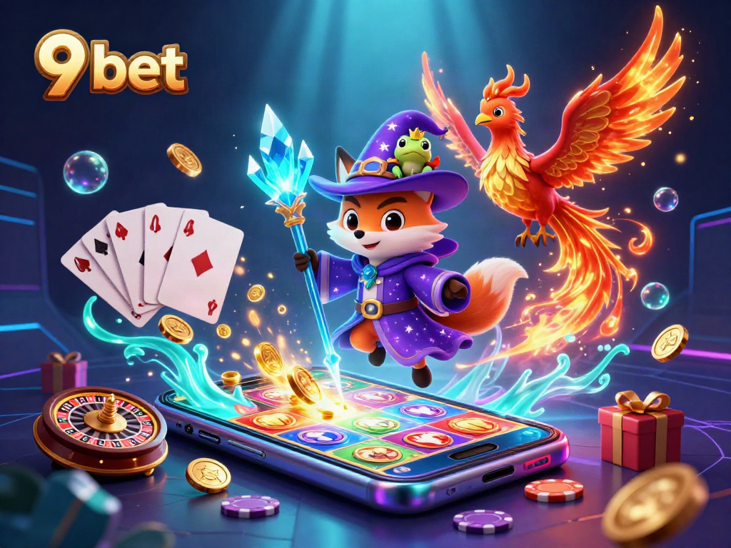 Experience thrilling wins with 9 bet in a vibrant 3D casino world filled with games and excitement.