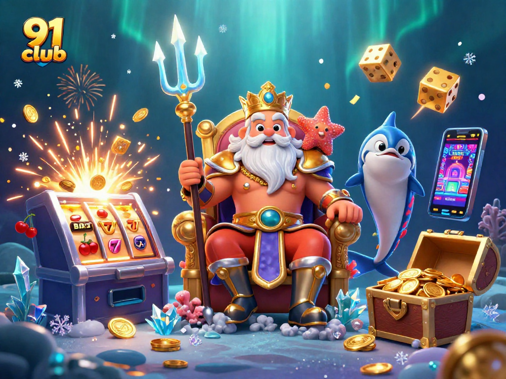 Experience thrilling gaming action with 91 club as Neptune presides over fantastic jackpots.