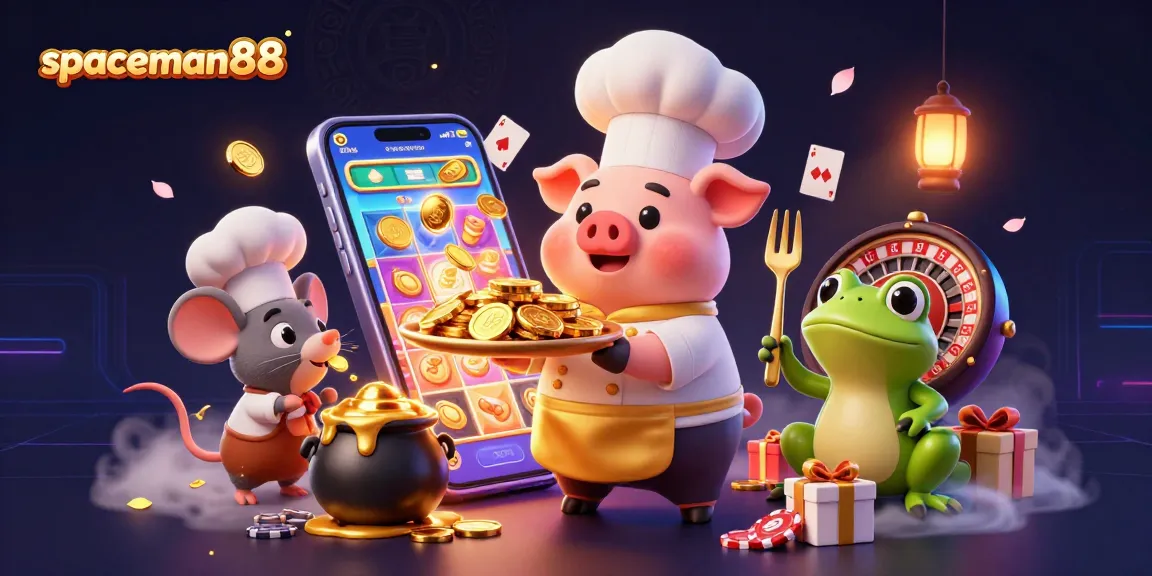 Experience the thrill of spaceman88 slot games with vibrant characters and action-packed visuals.