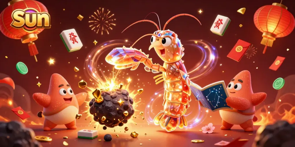 Experience the thrill of winning at online casinos with sun-inspired game elements amidst vibrant visuals.