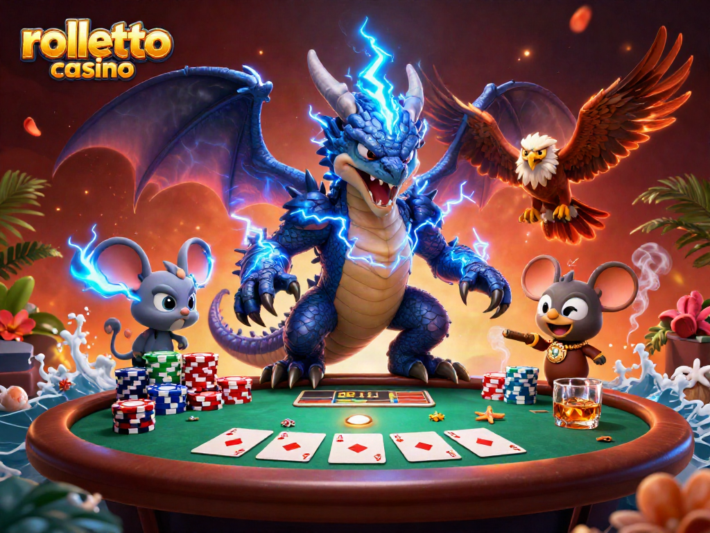 Experience thrilling gameplay at rolletto casino with dynamic poker action and vibrant graphics.