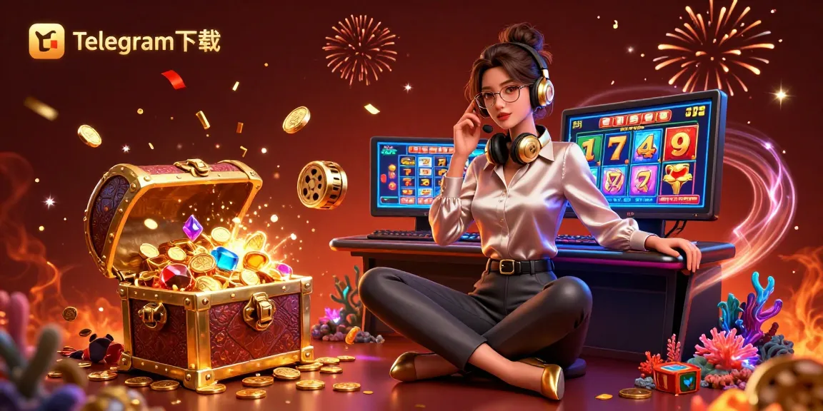 在充满生动游戏元素的迷人赌场场景中，体验通过Telegram下载获得的获胜旋转。