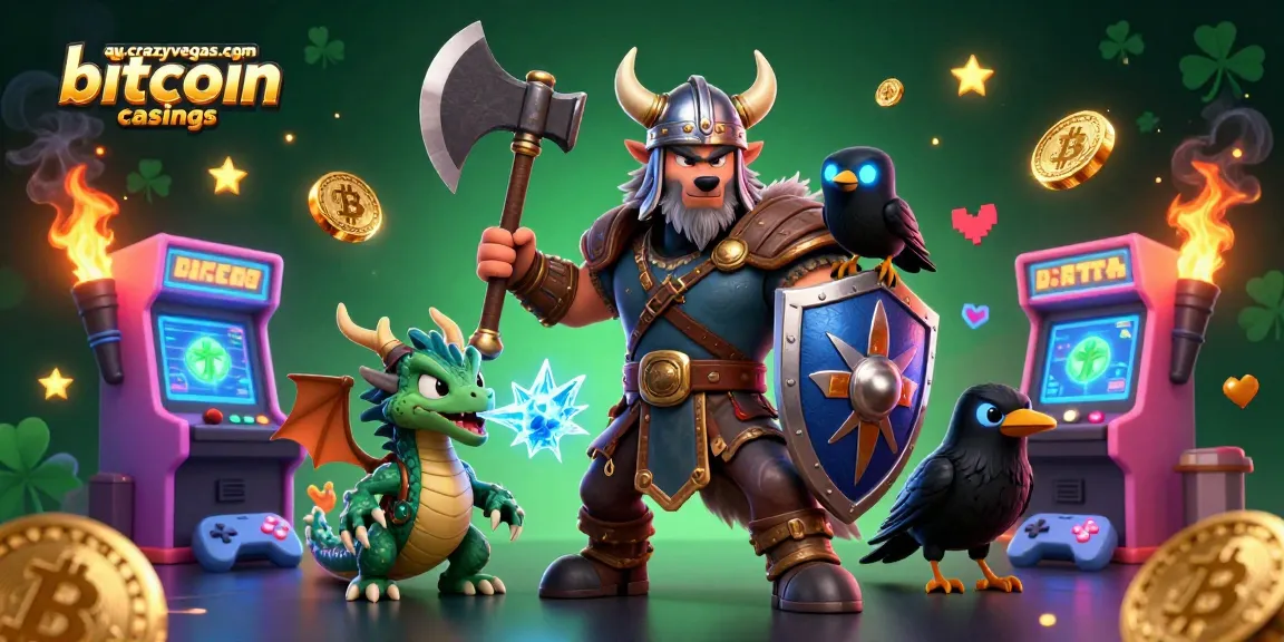 Join the excitement of au.crazyvegas.com bitcoin casinos featuring dynamic game elements and vibrant characters.