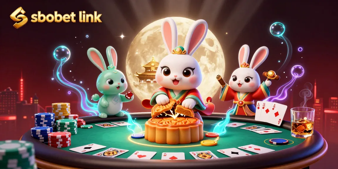 Experience thrilling gaming with sbobet link surrounded by vibrant casino elements and characters.