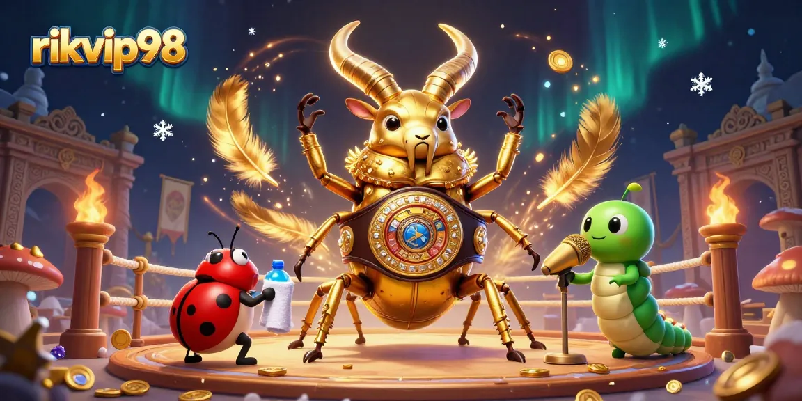 Experience epic gameplay dynamics with rikvip98's vibrant casino atmosphere and captivating characters.