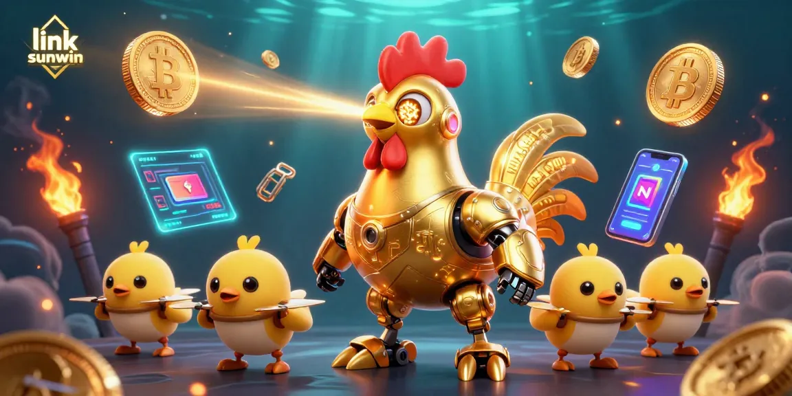 Experience thrilling gameplay with link sunwin in this vibrant casino-themed illustration.